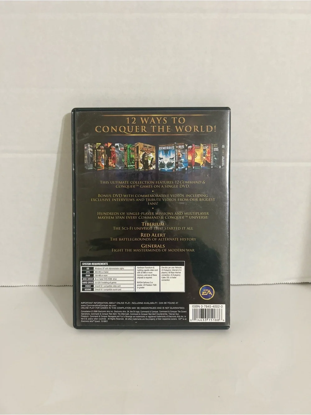Command & Conquer: The First Decade PC Windows 2006 Complete w 1 Posters Inserts